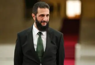 اولین سالگرد سقوط بشار اسد/ احمد‌الشرع در مسجد اموی 