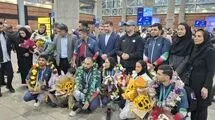 تیم ملی ووشو لحظاتی پیش وارد تهران شد