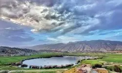 دریاچه برم‌ الوان؛ نگینی بکر در قلب زاگرس جنوبی