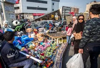 ساماندهی دستفروشان در ایام نزدیک به عید نوروز