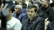 حضور وزیر ورزش در مراسم ترحیم عکاس ورزشی 
