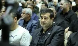 حضور وزیر ورزش در مراسم ترحیم عکاس ورزشی 