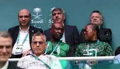 حضور دبیرکل کمیته ملی المپیک و مشاور وزیر ورزش در سالن وزنه‌برداری 