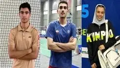 اعزام سه بدمینتون‌باز ایران به کمپ توسعه آسیا