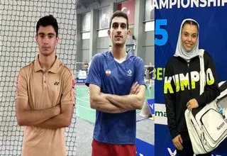 اعزام سه بدمینتون‌باز ایران به کمپ توسعه آسیا