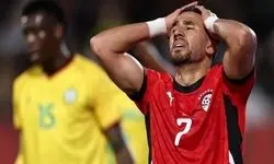 پارگی رباط صلیبی بازیکن مصر