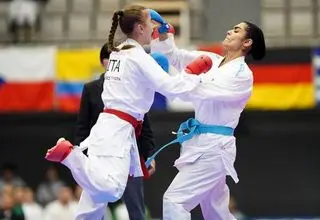 حسن‌پور به فینال رقابت‌های کاراته راه یافت