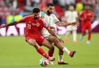شکست تلخ اردن برابر الجزایرر 
