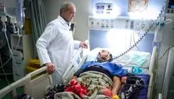 بازدید پزشکیان از مجروحان جنایات جنگی