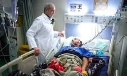 بازدید پزشکیان از مجروحان جنایات جنگی