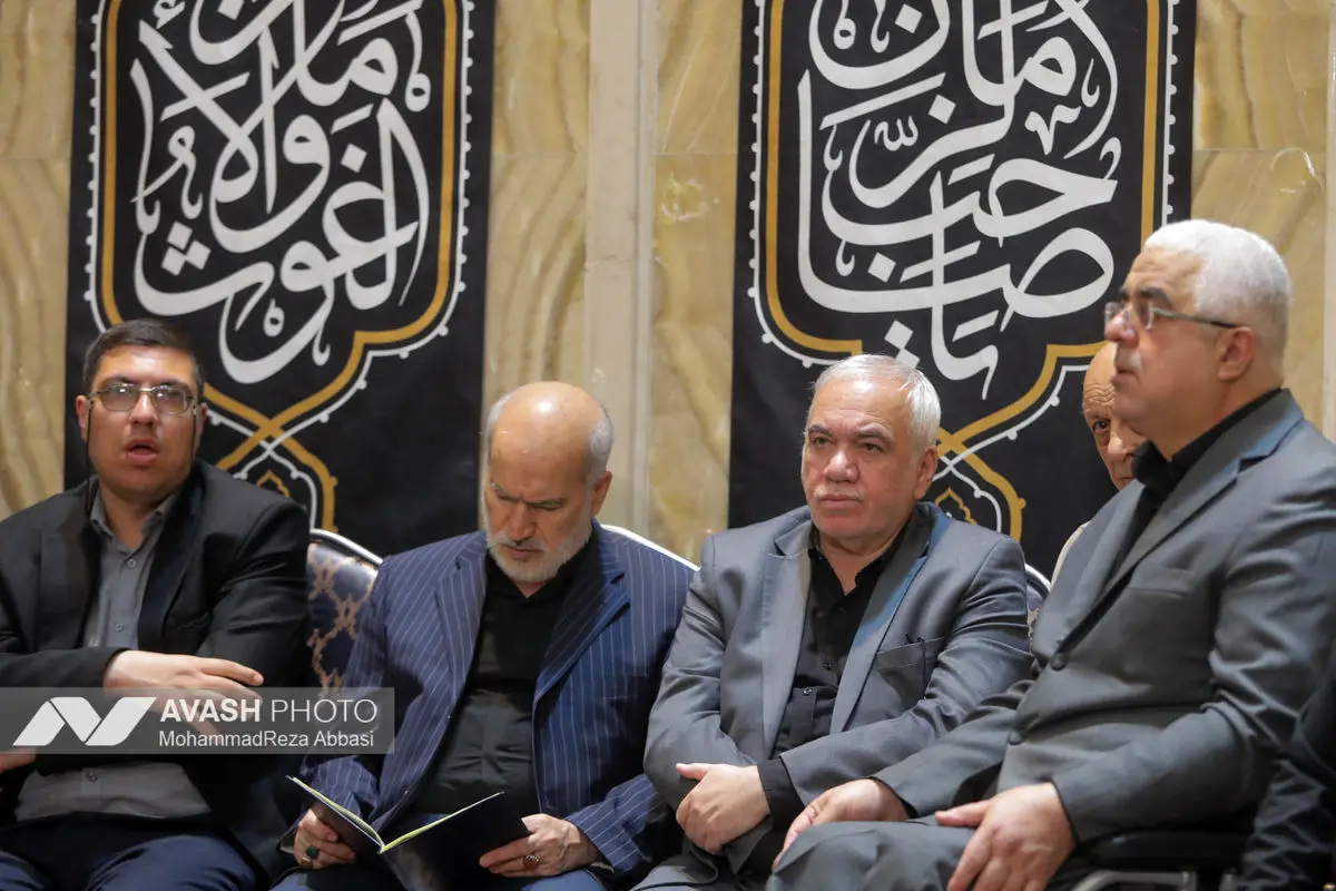 مراسم گرامیداشت شهید علی لاریجانی و فرزندش شهید مرتضی لاریجانی