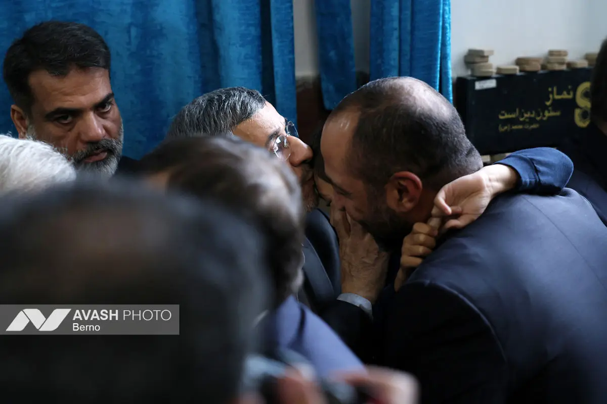 مراسم یادبود زرین احمدی‌نژاد در مسجد جامع نارمک