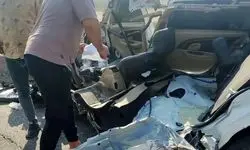حادثه رانندگی مرگبار در سیریک؛ دو نفر کشته و یک نفر زخمی