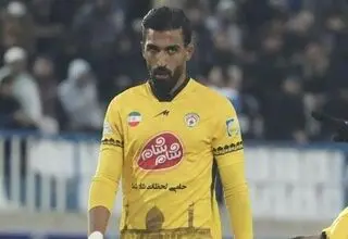 کری‌خوانی مدافع تیم فجرسپاسی برای پرسپولیس