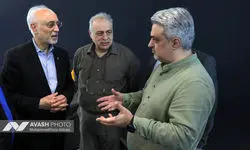 بازدید علی اکبر صالحی از تحریریه آوش 