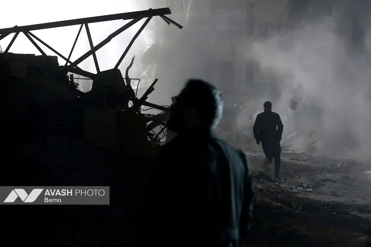 حمله موشکی آمریکایی - صهیونیستی به چند ساختمان مسکونی - تهران