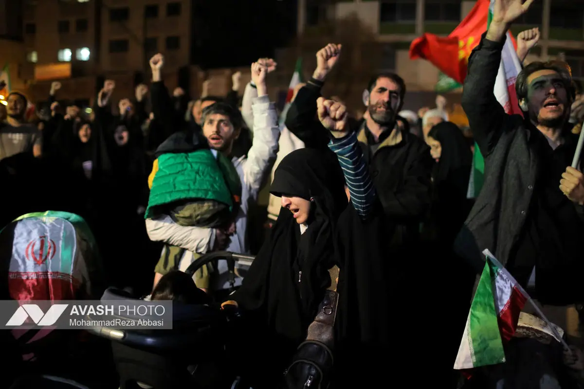 مراسم عزاداری در سوگ رهبر شهید انقلاب - تهران