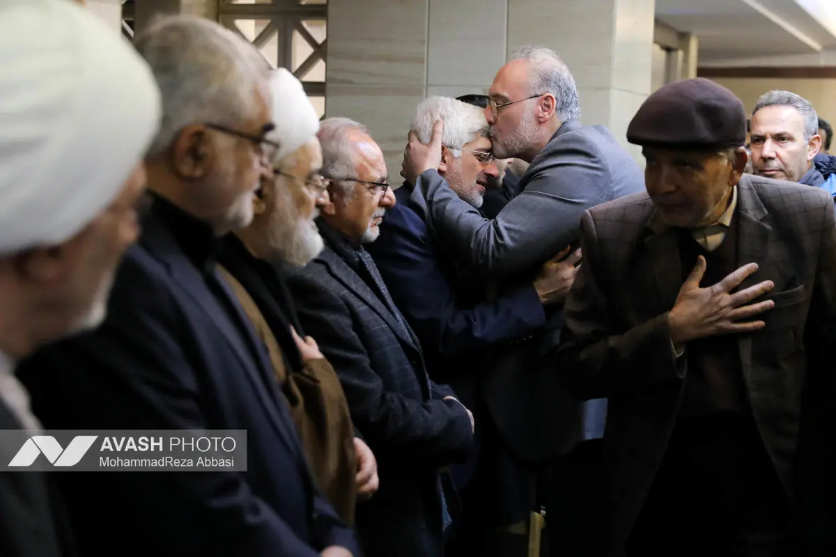 مراسم ترحیم اشرف بروجردی