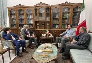 دیدار غریب‌آبادی با معاون وزیر خارجه نروژ و سفیر فرانسه
