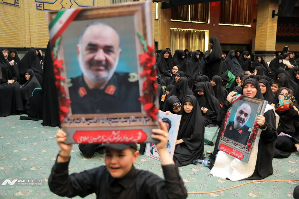 مراسم یادبود شهید سرلشکر حسین سلامی