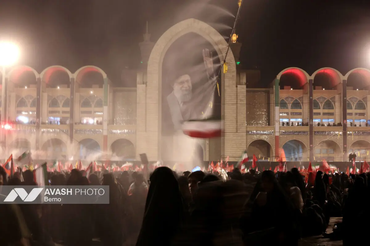 شب دوم مراسم وداع با رهبر شهید انقلاب