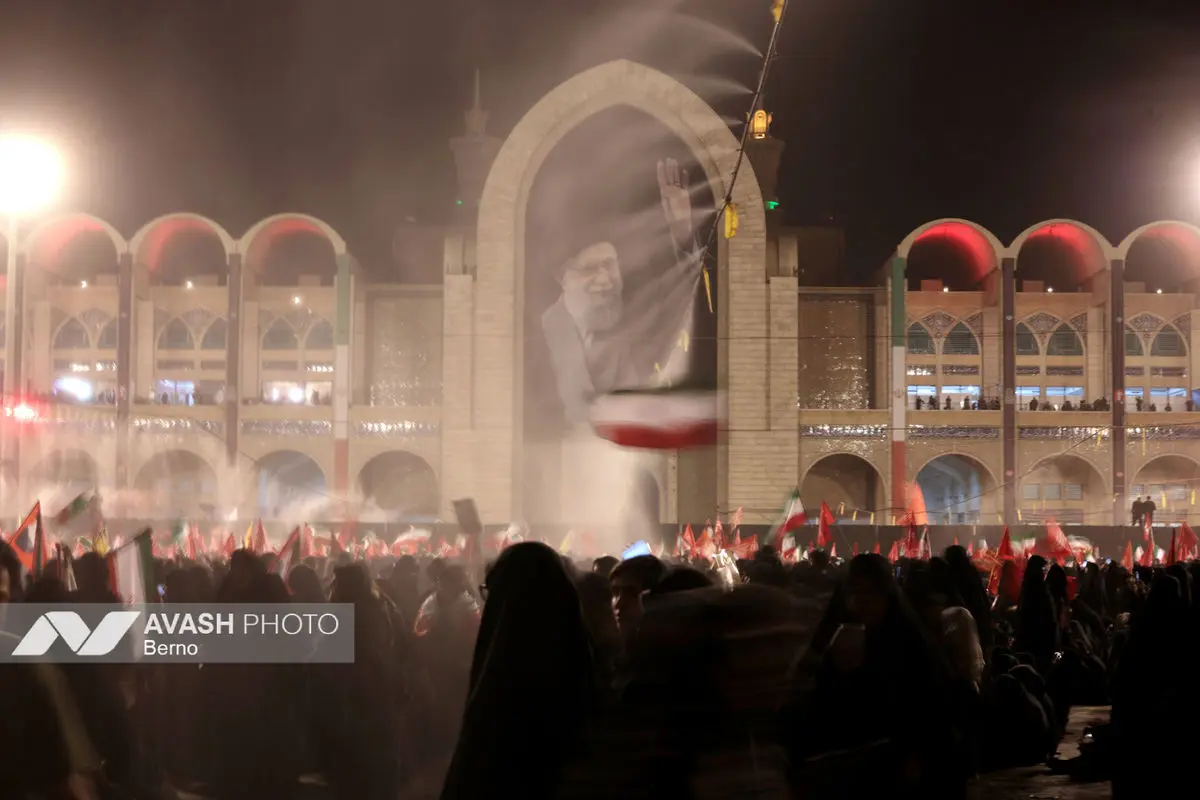 شب دوم مراسم وداع با رهبر شهید انقلاب