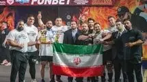  درخشش تیم ایران در مسابقات قویترین مردان سیبرین شو
