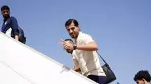 تصاویری از ایرباس ستارگان تیم ملی