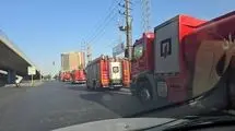 انفجار و حریق منزل مسکونی در استان تهران