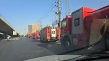 انفجار و حریق منزل مسکونی در استان تهران