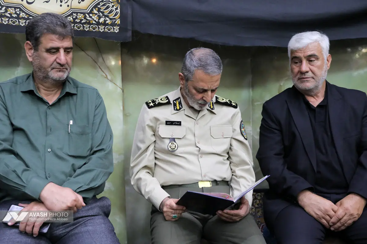 مراسم گرامیداشت شهدای اقتدار ارتش