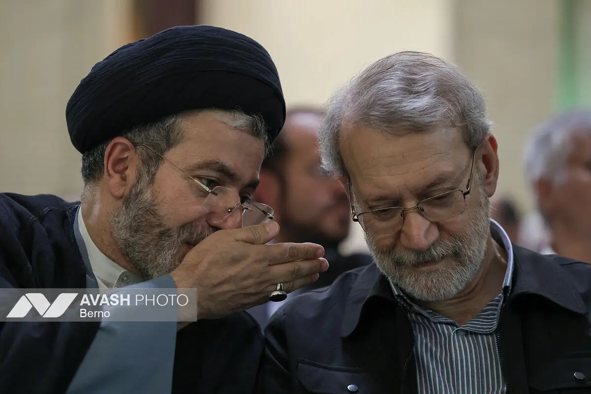 مراسم ختم همسر آیت‌الله سیستانی - تهران