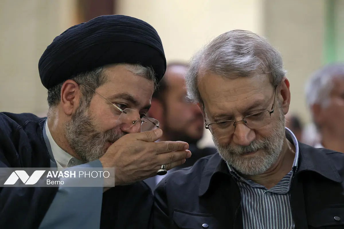 مراسم ختم همسر آیت‌الله سیستانی - تهران