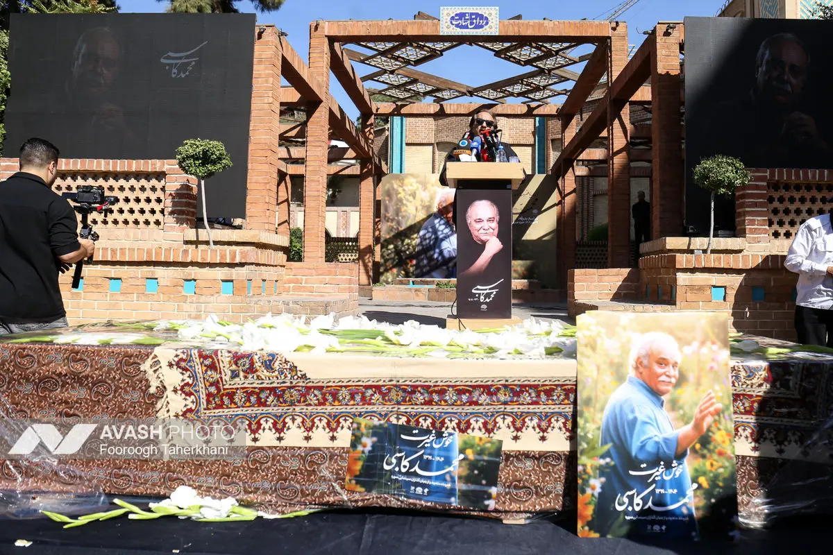 تشییع پیکر محمد کاسبی