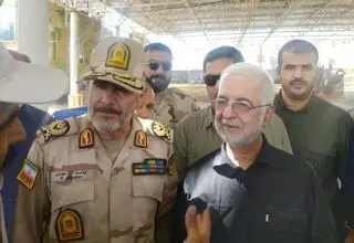 قدردانی وزیر کشور از اقدامات مرزبانان در پایانه مرزی خسروی