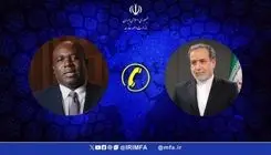 گفتگوی تلفنی وزرای امور خارجه جمهوری اسلامی ایران و انگلیس 