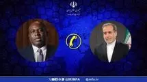 گفتگوی تلفنی وزرای امور خارجه جمهوری اسلامی ایران و انگلیس 