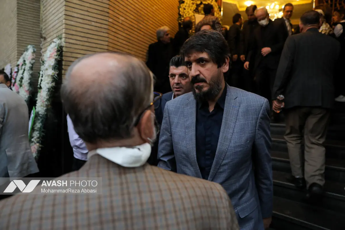 مراسم ترحیم سیدمحمد تاج‌زاده