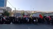 پیکر داماد رهبر شهید انقلاب تشییع شد