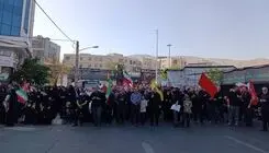 پیکر داماد رهبر شهید انقلاب تشییع شد