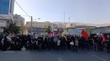 پیکر داماد رهبر شهید انقلاب تشییع شد