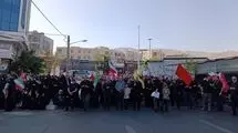 پیکر داماد رهبر شهید انقلاب تشییع شد