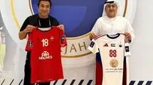 تراکتور با پیراهن قرمز مقابل شارجه امارات به میدان می‌رود
