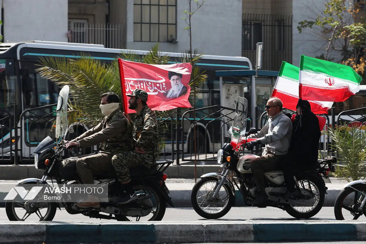 رزمایش موتور سواران جان‌فدای ایران