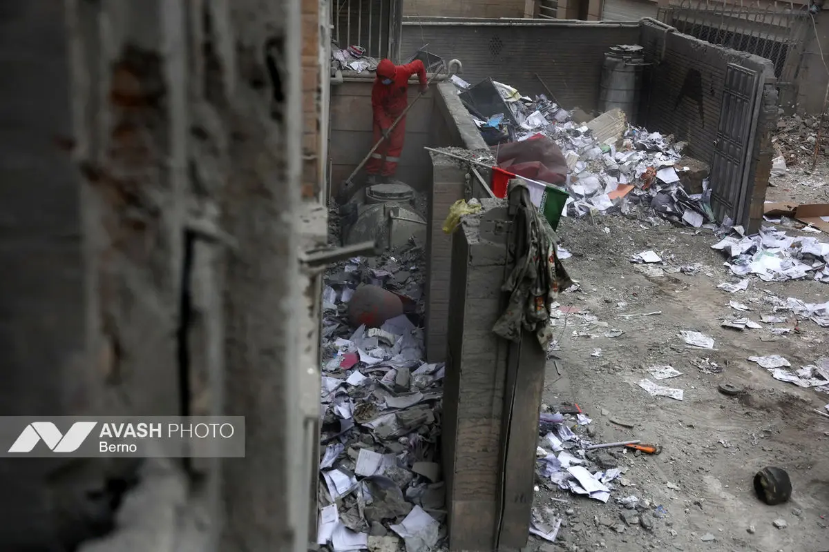 خسارات ناشی از تجاوز هوایی آمریکا و رژیم صهیونیستی به ایران - تهران