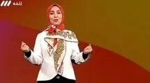 پوشش متفاوت ژیلا صادقی در بیت رهبری جلب‌توجه کرد