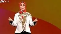 پوشش متفاوت ژیلا صادقی در بیت رهبری جلب‌توجه کرد