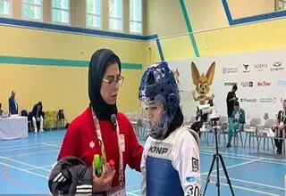 نرگس جوادی از مسابقات پاراتکواندو حذف شد