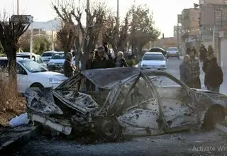 تصاویری از حملات هوایی به یک روستا