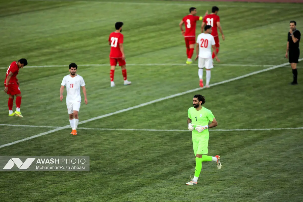 بازی دوستانه درون تیمی تیم ملی فوتبال ایران